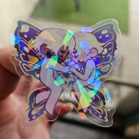 Image 1 of JayVik Butterfly Iridescent Sticker 