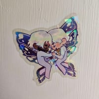 Image 2 of JayVik Butterfly Iridescent Sticker 