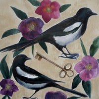 Image 1 of Two For Joy An Original Painting On Canvas