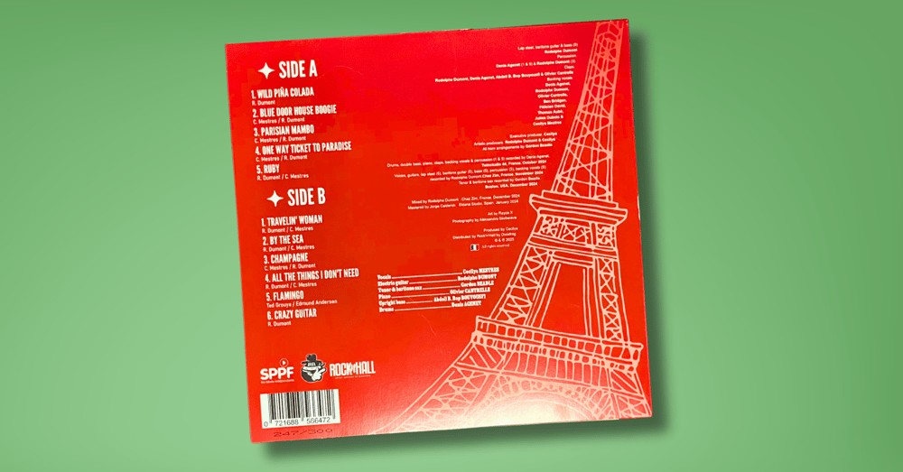 (CD + EXCLUSIVE WHITE VINYL) Parisian mambo · Cecilya & the Candy Kings