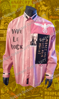Vive Le Rock  Mens Anarchy Shirt 
