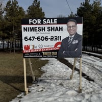 Commercial Sign Single "Read Description"