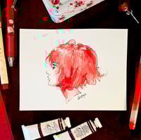 Image 1 of Original Art - Red Head