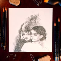 Image 1 of Original Art - Siblings