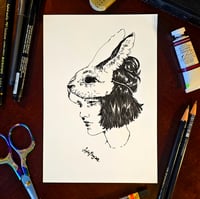 Image 1 of Original Art - Hiding
