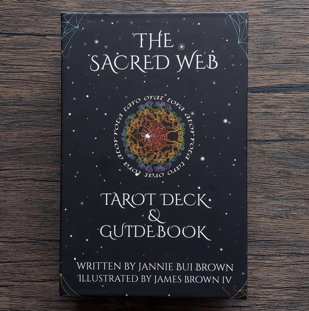 The Sacred Web - Tarot Deck & Guidebook, by Jannie Bui Brown & James Brown IV