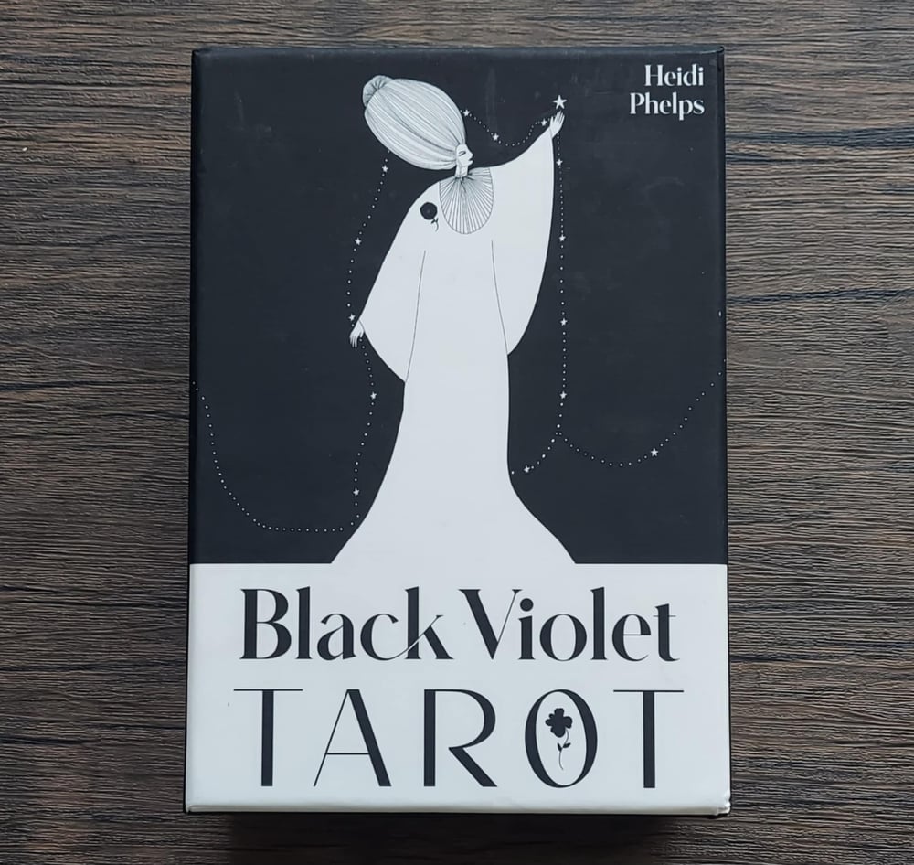 Black Violet Tarot - Tarot Deck & Guidebook, by Heidi Phelps