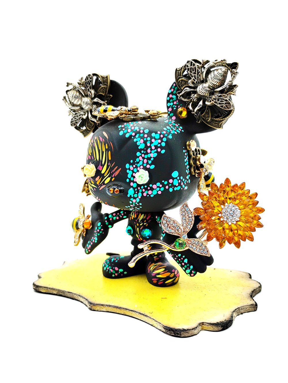 Honey Mickey Small Flowers 