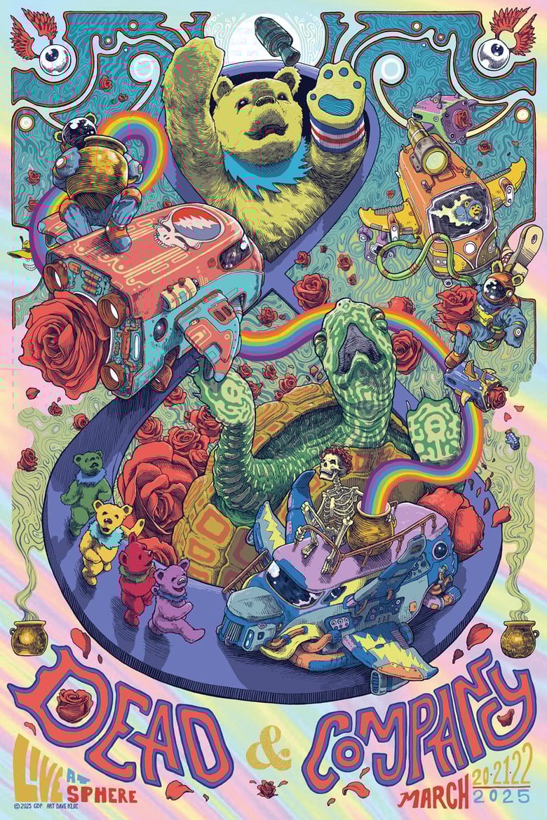 Image of Dead and Company - SPHERE - 3.21-22-23.25 (FOIL)