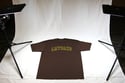BROWN & GOLD COLLEGE TRAD HEAVY WEIGHT TEE