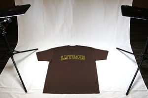 Image of BROWN & GOLD COLLEGE TRAD HEAVY WEIGHT TEE