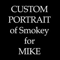Image 1 of PET PORTRAIT of Smokey - Deopsit