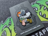 Image 2 of Smirking Enemies Enamel Pin