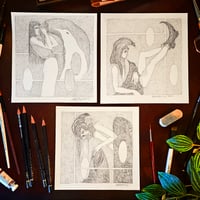 Image 1 of Original Art - Black Bird Series