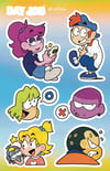 Day Job x Cafzka Mini Sticker Sheet