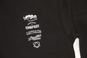 BLACK MULTI LOGO CREWNECK SWEATER