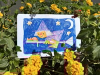 Image 2 of Little Witch Riso Print