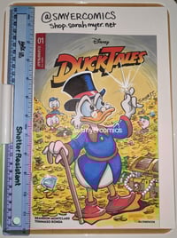 Image 1 of Original Art - DuckTales #1 Comic - Scrooge & Nephews Illustration Cover