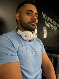 Image 1 of PREORDER: Sky Blue Box Logo Training Tee