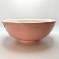 Image 1 of Pink Music Note Ceramic Bowl
