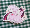 twlight sparkle riso sticker