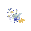 having fun and laughing sticker