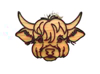 HIGHLAND COW ORNAMENT 3.0