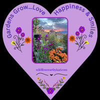 Image 5 of Autumn Cottage Garden - Purple Heart - White Ladies T-shirt