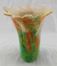 Image 3 of Felted vase