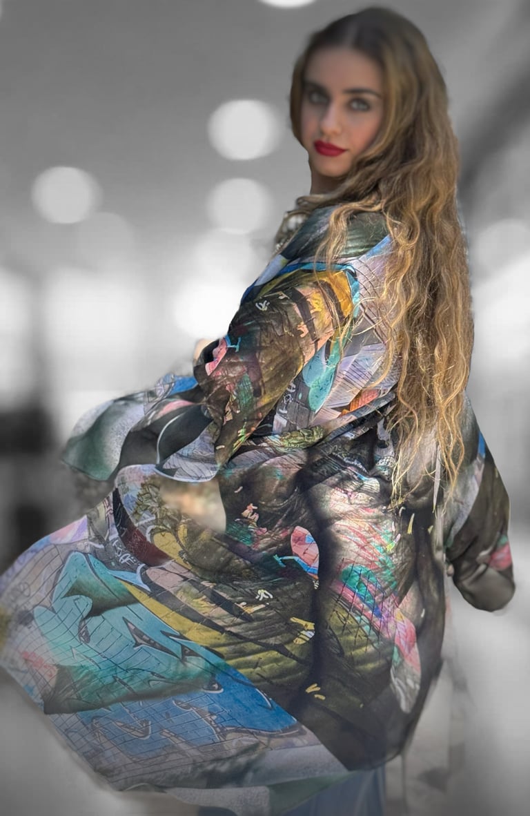It’s Yours limited edition sheer kimono 