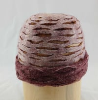 Felted Hat with Slits