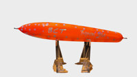 Image 2 of 50g Orange Sunshine Floating Stick Bait