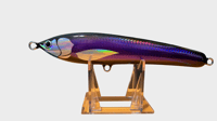 Image 1 of 50g Black Top, Purple Body Floating Stick Bait