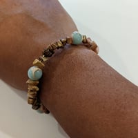 Image 1 of Jasper Beaded Bracelet