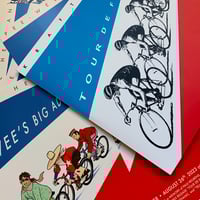 Image 2 of "TOUR DE PEE-WEE" Mini Film Poster