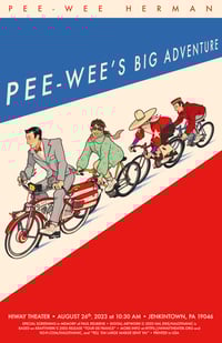 Image 5 of "TOUR DE PEE-WEE" Mini Film Poster