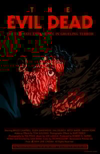 Image 3 of "THE EVIL DEAD" Mini Film Poster