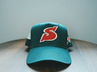 Image 1 of All Green snapback