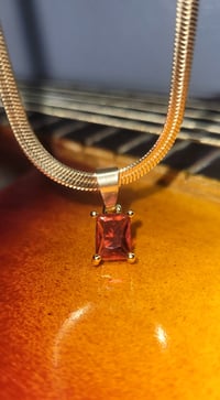 Image 2 of The King Of Precious Gems | Birthstone Necklace