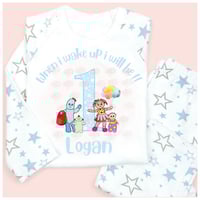 Image 1 of Boys Night garden pyjamas 
