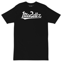 Image of 1tee2ellz Premium Black Tee