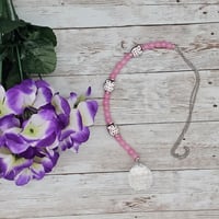 Pink Owl Suncatcher 