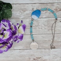 Image 1 of Blue Stone Suncatcher