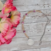 Image 1 of Rose Bead Suncatcher 
