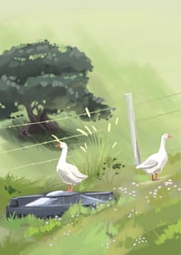 Image 1 of Geese Couple