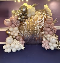 Bronze Sequin Wall
