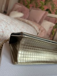 Image 8 of Christian Dior Diorama Medium Gold Chain Bag