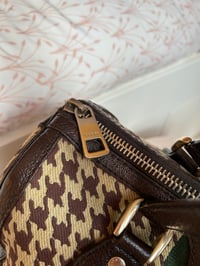Image 6 of Gucci Houndstooth Boston Vintage Bag