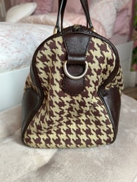 Image 7 of Gucci Houndstooth Boston Vintage Bag