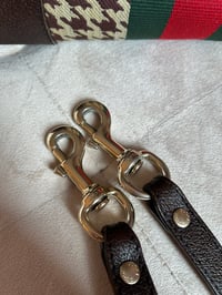 Image 14 of Gucci Houndstooth Boston Vintage Bag